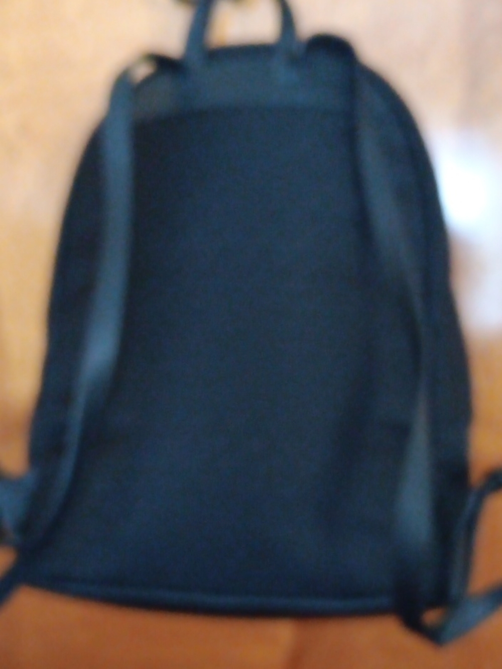 Michael Kors Black Backpack with Gold Hardware - Picture 2 of 2